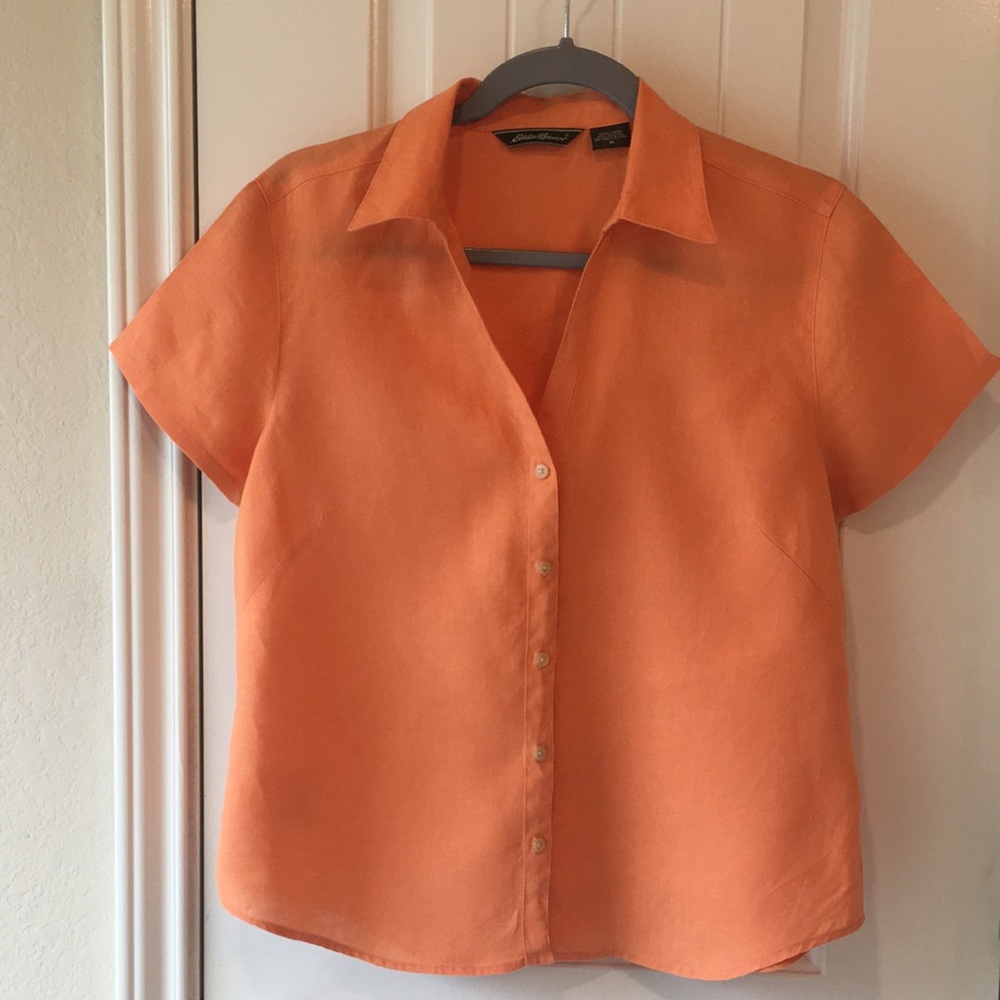 Eddie Bower 100% linen button down